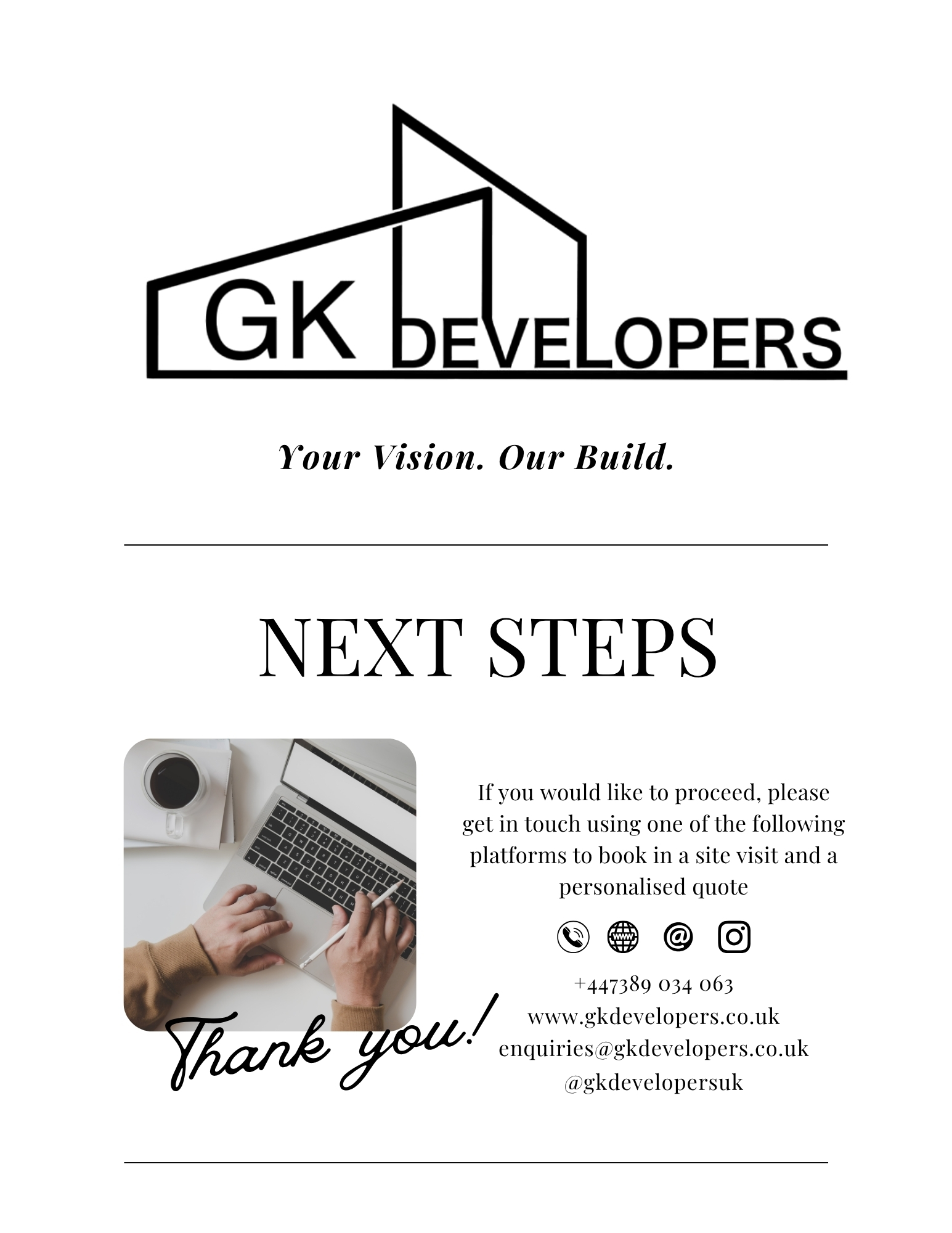 New build home project featuring turnkey construction from ground up with bespoke design